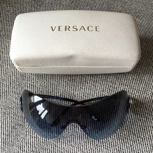 Versace women’s visor sunglasses